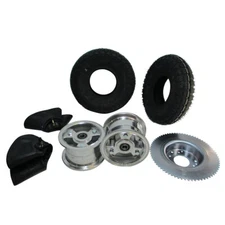 5" Tri-Star Wheel Package - Universal Tire - 72 Tooth Sprocket WHEELPACKAGE12