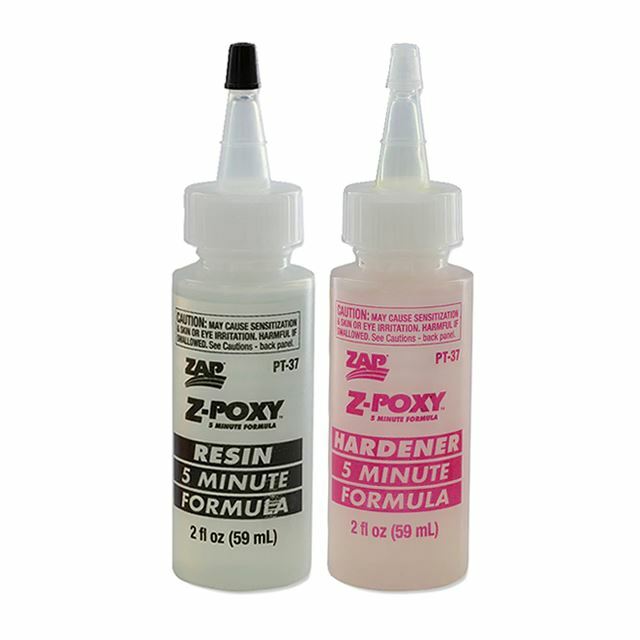 ZAP PT37 Z-Poxy Adhesive 5 Minute Epoxy Glue (4oz) - 5525775