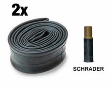 2 x 20" Inch x 1.95 Bike Cycle Tyre Inner Tube Tubes Bicycle Schrader Valve AV