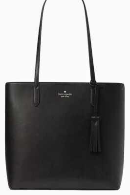 NWT - Kate Spade Jana Tote - Saffiano Leather Handbag K8150 $359 - Black NEW