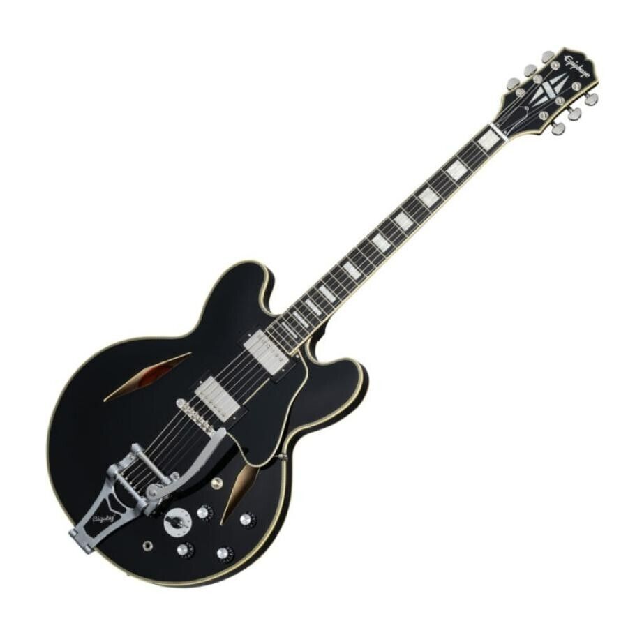 Epiphone Shinichi Ubukata ES-355 Custom Bigsby ver.02 Ebony Epiphone Shinichi Ubukata ES-355 Custom Bigsby ver.02 Ebony