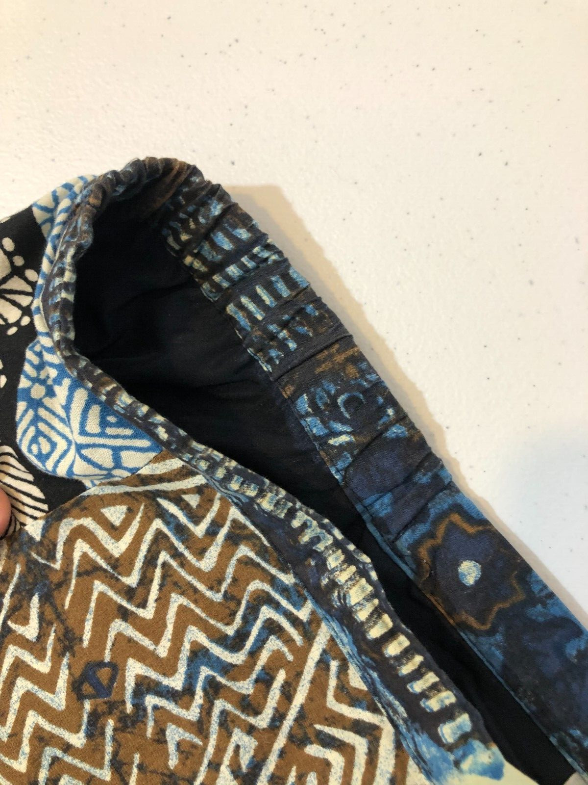 Chico's Lined Midi Patchwork Floral Geometric Ski… - image 10