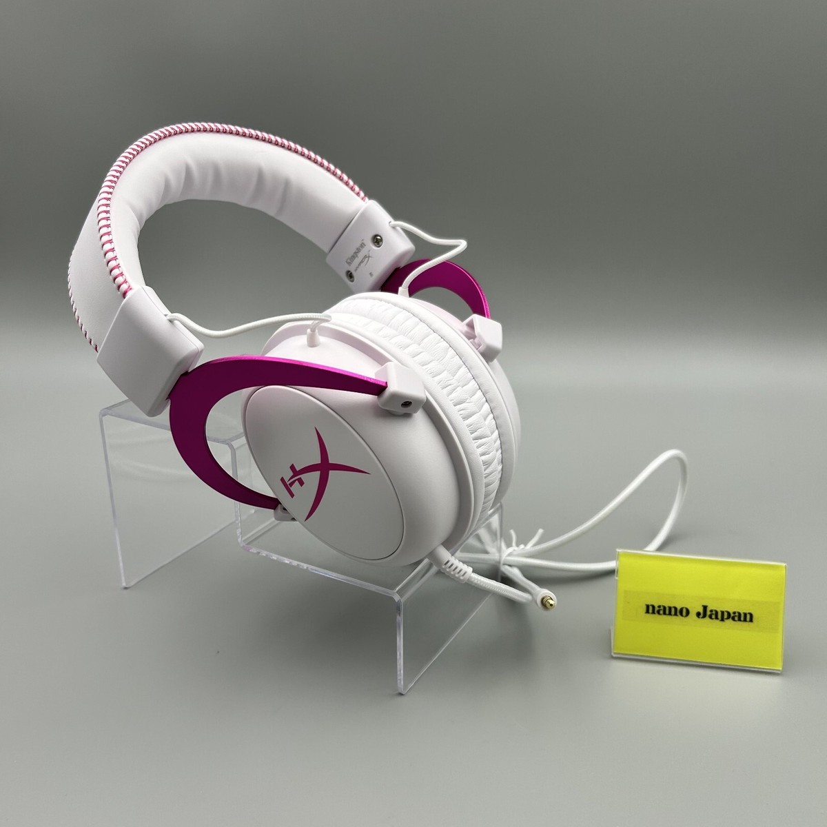 HyperX Cloud II ホワイト/ピンク HyperX Gaming Headset Cloud II 7.1 Virtual Surround Sound