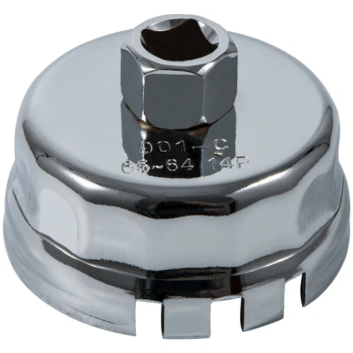 Steel 14 Flute Oil Filter Wrench Cap Tool for Toyota Corolla Prius Camry Lexus