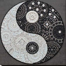 Abris Art AB-7 19 Bead Embroidery Kit Balance, Needlepoint Kit, Beadwork Kit