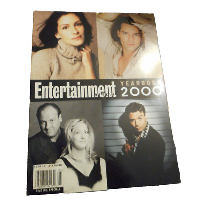 2000  Entertainment Weekly Yearbook w lots of photos- 144 pages