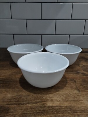 3- Corelle Corning Winter Frost White 5