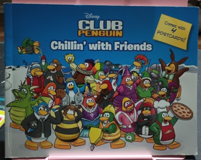 Disney Club Penguin - Chillin' with Friends Book (All Post Cards Included)