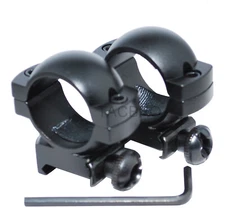 1 Pair 1''(25mm) Scope Rings for Weaver/Picatinny Mount -  Low Profile