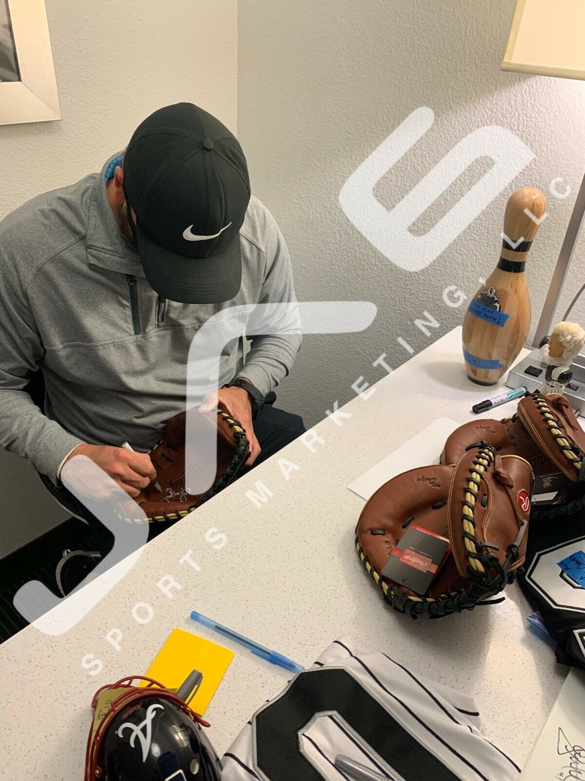 A.J. Pierzynski Autographed Signed Inscribed Catchers Glove Chicago White Sox PSA Image a