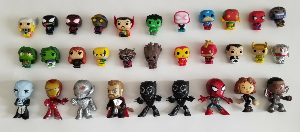 激レア　11体まとめ売り　アベンジャーズ pop funko フィギュア Funko Pop Minis 31 Figure Lot - Super Heroes Hulk Spider Man