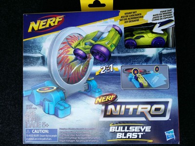nerf nitro bullseye blast stunt set