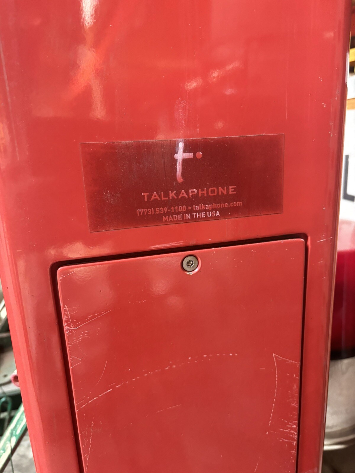 Talk-A-Phone Tower ETP-MTE ECO RED EMERGENCY STANTION ETPMTE TF-ETPMTE