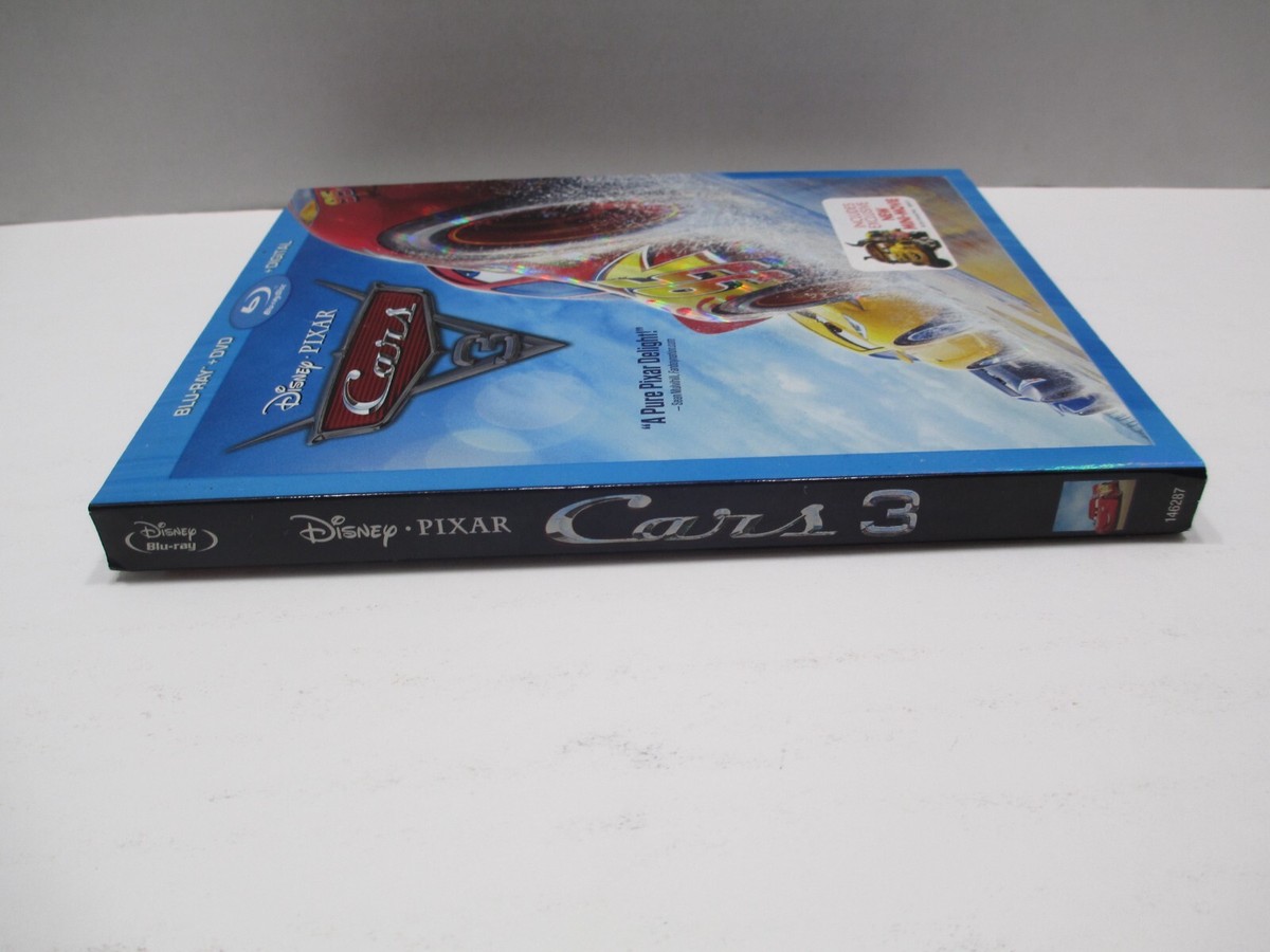 Disney Pixar Cars 3 DVD Bluray 3 Disc Combo 786936854510| eBay