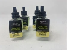 Lot Of 4, Bath & Body Works,  Wallflower Plug Refills. Aloha Kiwi Passion fruit