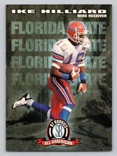 1997 Score Board NFL Rookies Ike Hilliard #96 Base Set Florida Gators