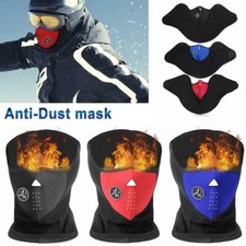 Winter Windproof Fleece Ear Mask Half Face Scarf Neoprene Hat Outdoor Ski Mask