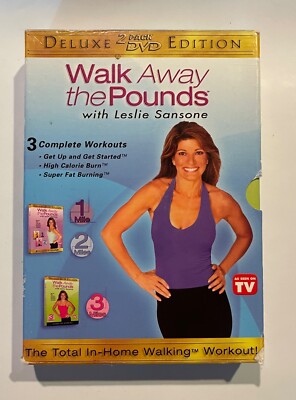 LESLIE SANSONE - Walk Away The Pounds 2-pack: Super Fat Burning + Get Up (2 DVD)