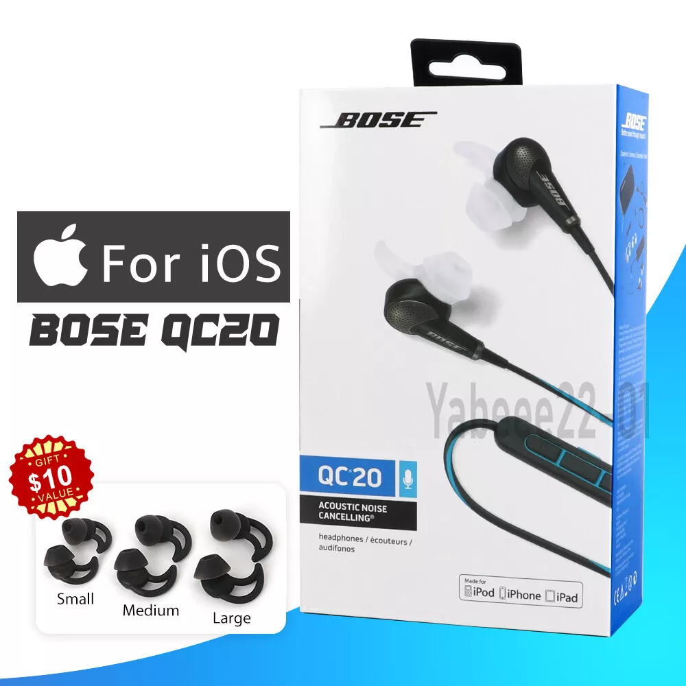 Bose QuietComfort 20 Wired Noise Cancelling Headphones for iOS | eBay