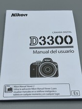 Nikon D3300 Digital SLR Camera Manual Del Usario Manual Spanish Espanol
