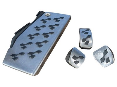 2004 Volkswagen Golf R32 Brushed Aluminum Pedal Cover Set