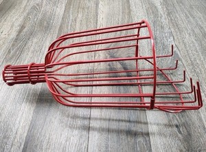 Outdoor Deep Basket Garden Tools Fruit Picker Metal Fruit Picking 13" x 5"