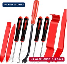9 Pcs Auto Trim Removal Tool Set - Plastic Pry Tool Kit, Car Door Panel Window C