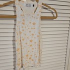 AVA SKY girls a-line tank size 8 cream and white stars print — photo 2