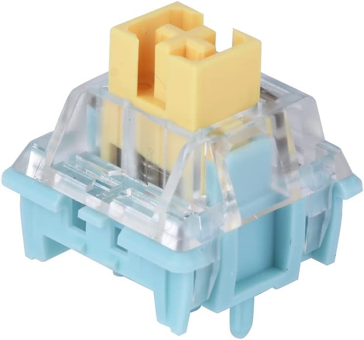 EPOMAKER Sea Salt Silent Mechanical Keyboard Switches Set, Pre-Lubed Linear Swi