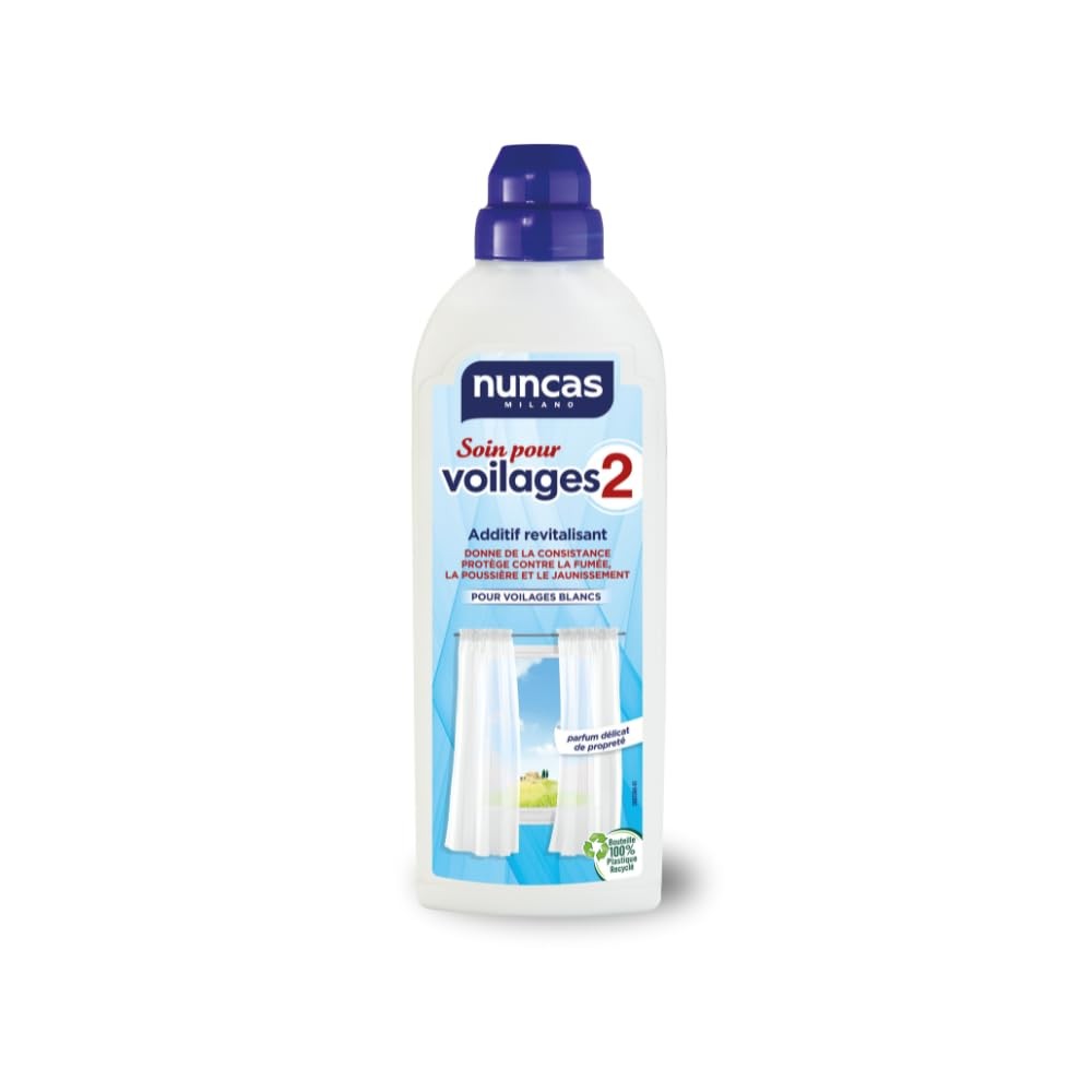 Dites adieu aux voilages jaunis avec l'additif rideaux blancs Tende 2 750ml