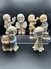 precious moments figurines rare Bible Hero  s Lot Of All 6