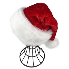 Red Deluxe Kids Santa Hat for Colorful And Funny Christmas Theme Ages 6 