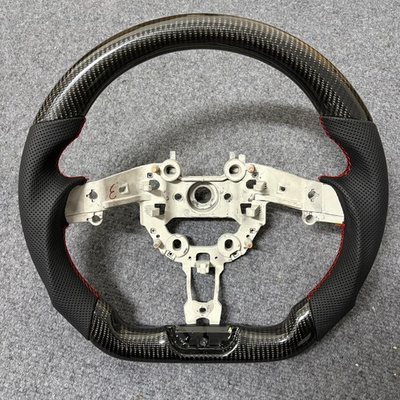 #ad #ad 🔥REAL CARBON FIBER STEERING WHEEL FOR KIA STINGER GT2 2018 2023 US $379.99