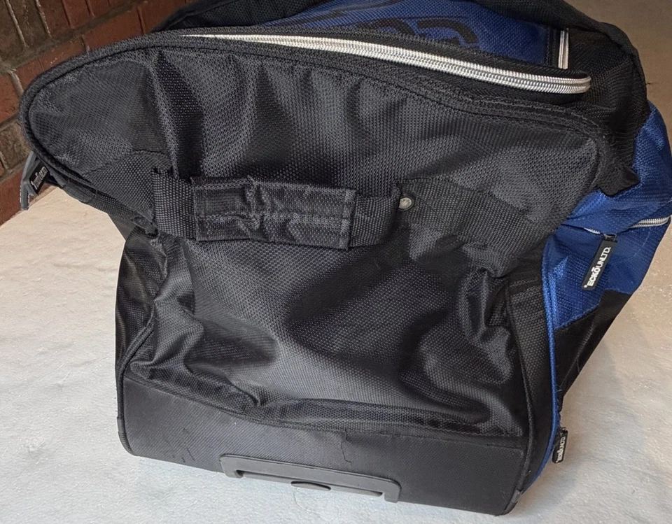 Ecko Unltd. Bolsa de Lona Rodante Ilimitada 32" Negra y Azul Excelente Estado Foto 4 de 4