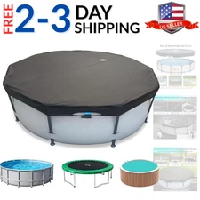 15 Ft Winter Pool Cover Above Ground Pool Cover, Easy Installation Round Pool...