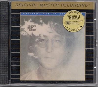 John Lennon   Imagine - MFSL 24 Kt Gold Limited Edition Audiophile CD