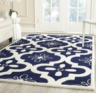 Abstract Hand Tufted Rug Area, Blended Yarn wool, Indoor area , Living Room