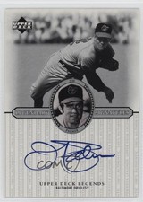2000 Upper Deck Legends Legendary Signatures Jim Palmer #S-JP Auto HOF 0l2