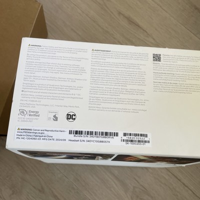 Empty Box Meta Quest 3S 128gb Empty (Box Only) | eBay
