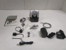 AVAYA ABT35 Bluetooth Wireless Headset System Base with accessories and earpiece