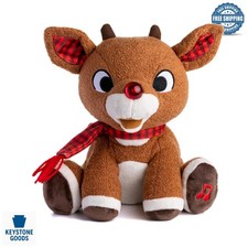 Rudolph the Red-Nosed Reindeer Plush with Lights  Sound