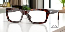 PERSOL PO3301V 24 Havana Demo Lens 57 mm Unisex Eyeglasses