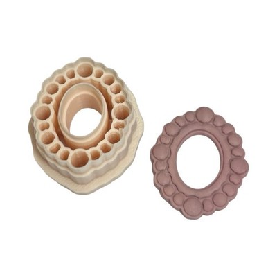 Boho Blase Oval Polymer Clay Cutter | 3D-gedrucktes Tonwerkzeug | IrisCrafts7 UK