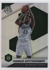 2020-21 Panini Mosaic Silver Prizm Thanasis Antetokounmpo #167 0o2b