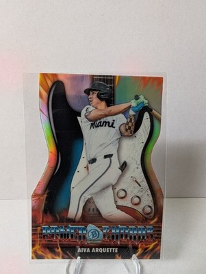 2026 Bowman Chrome Aiva Arquette PC-18 Power Chords Miami Marlins 