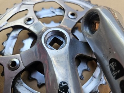 CODA by Sugino Mountain Bike Triple Crankset 175mm 42/32/22