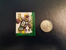 Robert Brooks Green Bay Packers NFL 1997 Crown Pro STICKER USA RARE ODDBALL