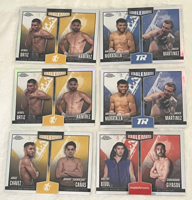 2024 Topps Chrome Boxing Stablemates Pick your card