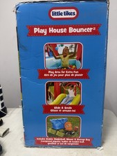 GORILA INFLABLE LITTLE TIKES CASA DE JUEGOS CON TOBOGÁN Y ÁREA DE JUEGO EXTENDIDA