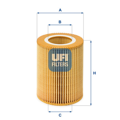 UFI 25.004.00 Ölfilter Für ALPINA, BMW, WIESMANN